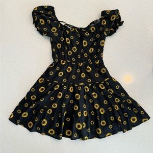 Hot Topic Sunflower Dress